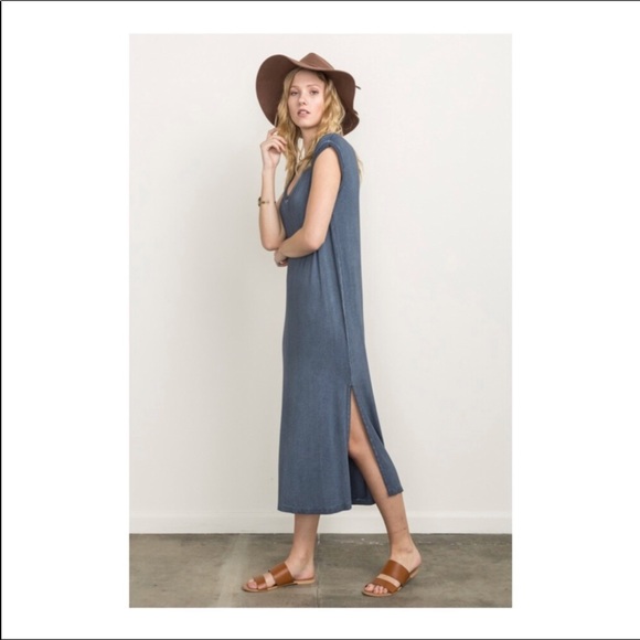 Mystree Casual Maxi Dress in Denim blue - Picture 5 of 8